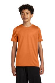 Nike Youth Swoosh Sleeve rLegend Tee NKDX8787 (Color: Desert Orange, size: XS)