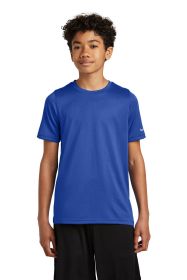 Nike Youth Swoosh Sleeve rLegend Tee NKDX8787 (Color: Game Royal, size: XS)