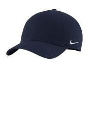 Nike Heritage Cotton Twill Cap NKFB5677 (Color: College Navy, size: M/L)