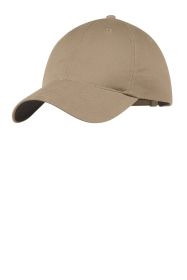 Nike Unstructured Cotton/Poly Twill Cap NKFB6449 (Color: Khaki, size: M/L)