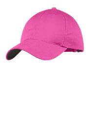 Nike Unstructured Cotton/Poly Twill Cap NKFB6449 (Color: Vivid Pink, size: M/L)