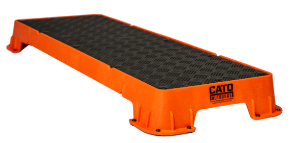 Cato Plank XL Platform (Surface Material: Rubber, Color: Orange)