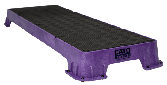 Cato Plank XL Platform (Surface Material: Rubber, Color: Purple)