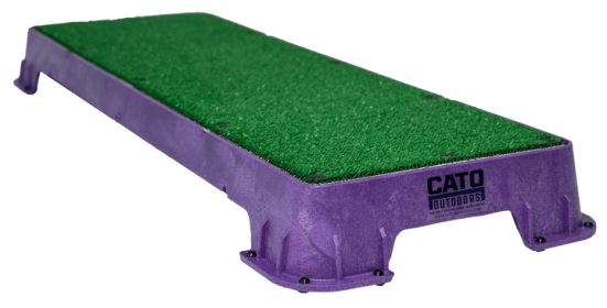 Cato Plank XL Platform (Surface Material: Turf, Color: Purple)