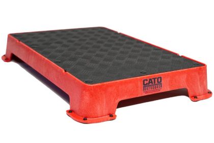 Cato Board Dog Training Platform (Surface Material: Rubber, Color: Red)