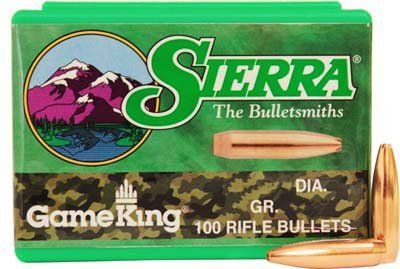 Sierra Bullets .30 Cal .308 (Option: 165Gr Hp-Bt 100Ct)
