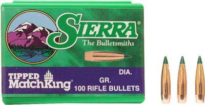 Sierra Bullets .30 Cal .308 (Option: 175Gr Hp-Bt Match Tmk 100Ct)