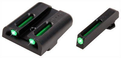 Truglo Sight Set For Glock .45 (Option: 10Mm Tritium/Fiber Optic Green)