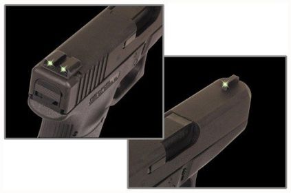Truglo Sight Set For Glock (Option: 9Mm/.40Sw Tritium Fixed)