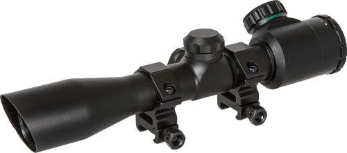 Truglo Crossbow Scope 4X32 (Option: Black With Rings)