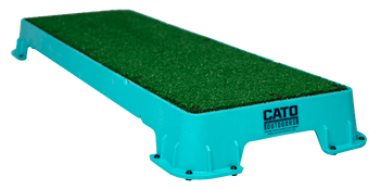Cato Plank XL Platform (Surface Material: Turf, Color: Teal)
