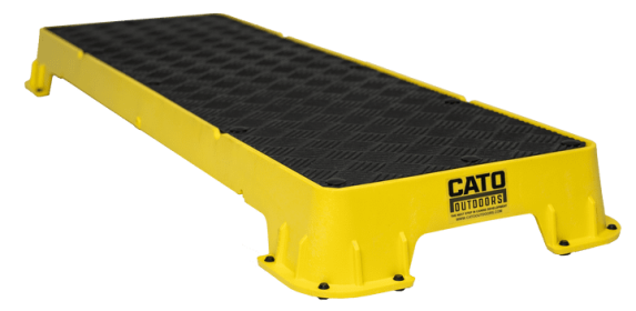 Cato Plank XL Platform (Surface Material: Rubber, Color: Yellow)