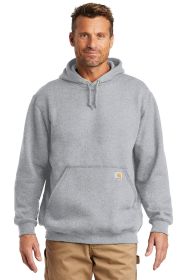 Carhartt® Tall Midweight Hooded Sweatshirt CTTK121 (Color: Heather Grey, size: XLT)