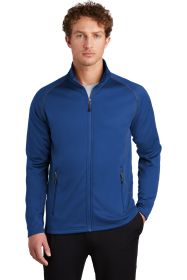 Eddie Bauer ® Smooth Fleece Full-Zip. EB246 (Color: Cobalt Blue, size: S)