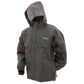 Men's Signature Bull Frogg Jacket (Option: Stone, size: Size LG)