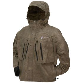 Tekk Toad Breathable Wading Jacket (Option: Stone, size: Size 2X)
