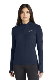 Nike Ladies Dri-FIT Element 1/2-Zip Top NKDH4951 (Color: Navy, size: 2XL)