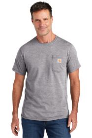 Carhartt Force® Short Sleeve Pocket T-Shirt CT104616 (Color: Heather Grey, size: 2XL)