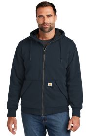 Carhartt® Midweight Thermal-Lined Full-Zip Sweatshirt CT104078 (Color: New Navy, size: 2XL)
