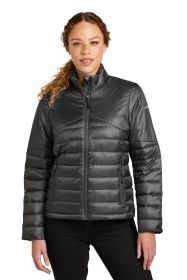 Eddie Bauer® Ladies Quilted Jacket EB511 (Color: Iron Gate, size: 4XL)