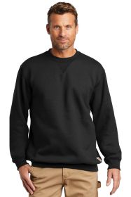 Carhartt ® Midweight Crewneck Sweatshirt. CTK124 (Color: Black, size: 2XL)