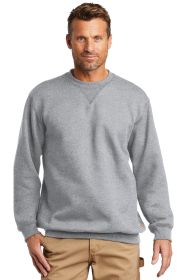 Carhartt ® Midweight Crewneck Sweatshirt. CTK124 (Color: Heather Grey, size: 2XL)