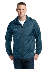 Eddie Bauer® - Packable Wind Jacket. EB500 (Color: Adriatic Blue, size: L)
