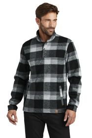 Russell Outdoors™ Basin Snap Pullover RU551 RU551 (Color: Deep Black Plaid, size: L)