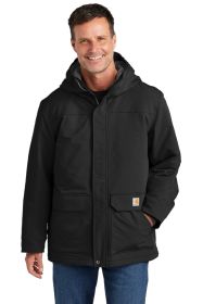 Carhartt® Super Dux™ Insulated Hooded Coat CT105533 (Color: Black, size: XL)