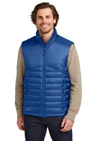 Eddie Bauer® Quilted Vest EB512 (Color: Cobalt Blue, size: L)